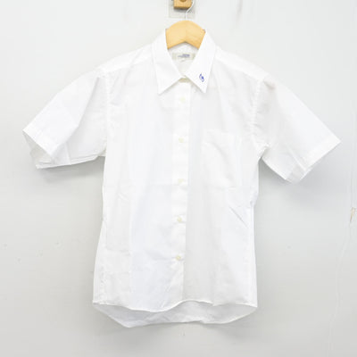 【中古】福岡県 二日市中学校 女子制服 2点 (シャツ・ジャンパースカート) sf103475