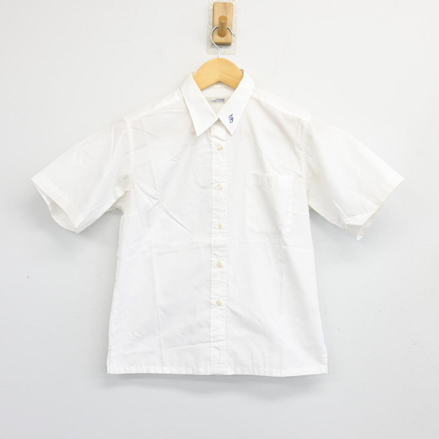 【中古】福岡県 二日市中学校 女子制服 2点 (シャツ) sf103481