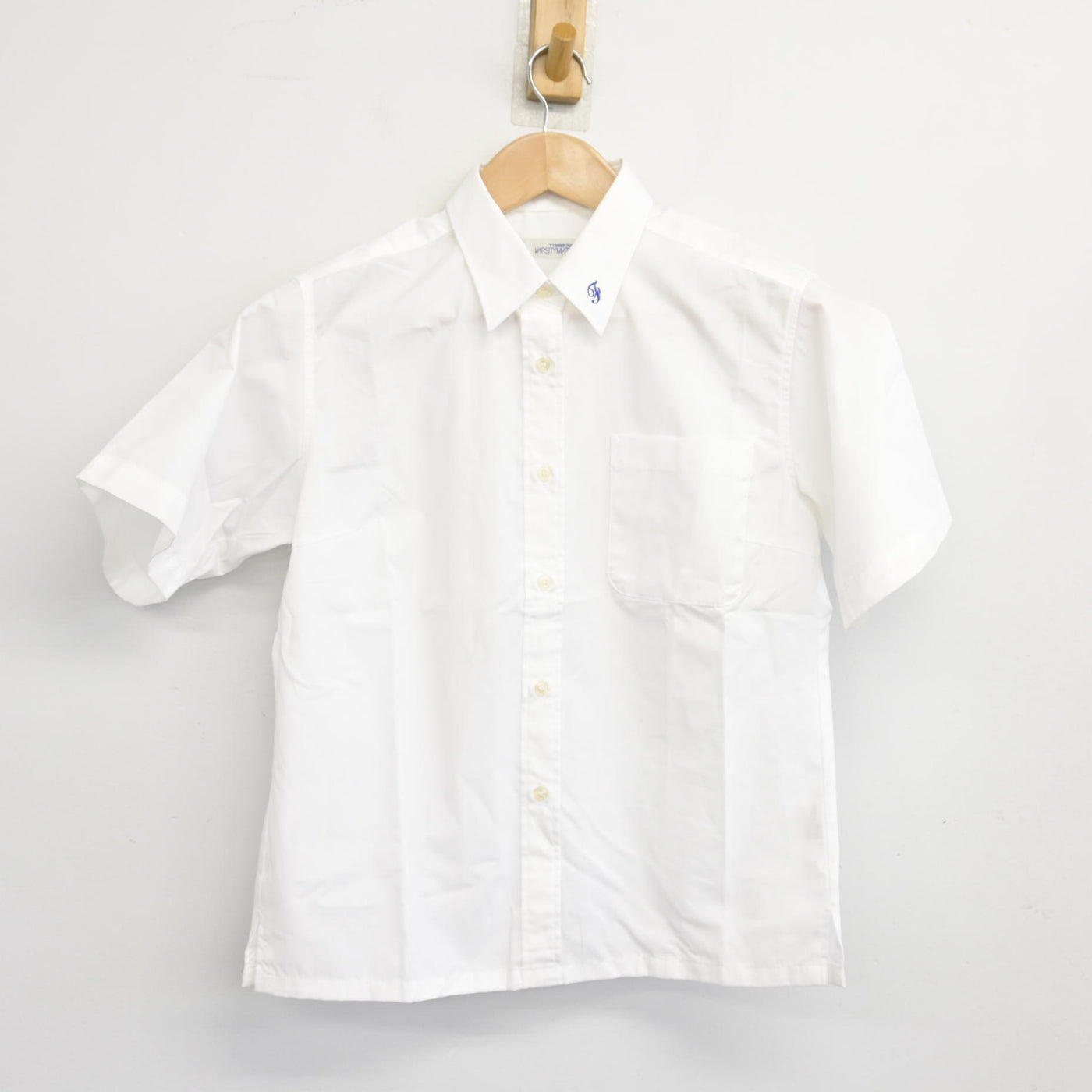 【中古】福岡県 二日市中学校 女子制服 2点 (シャツ) sf103481