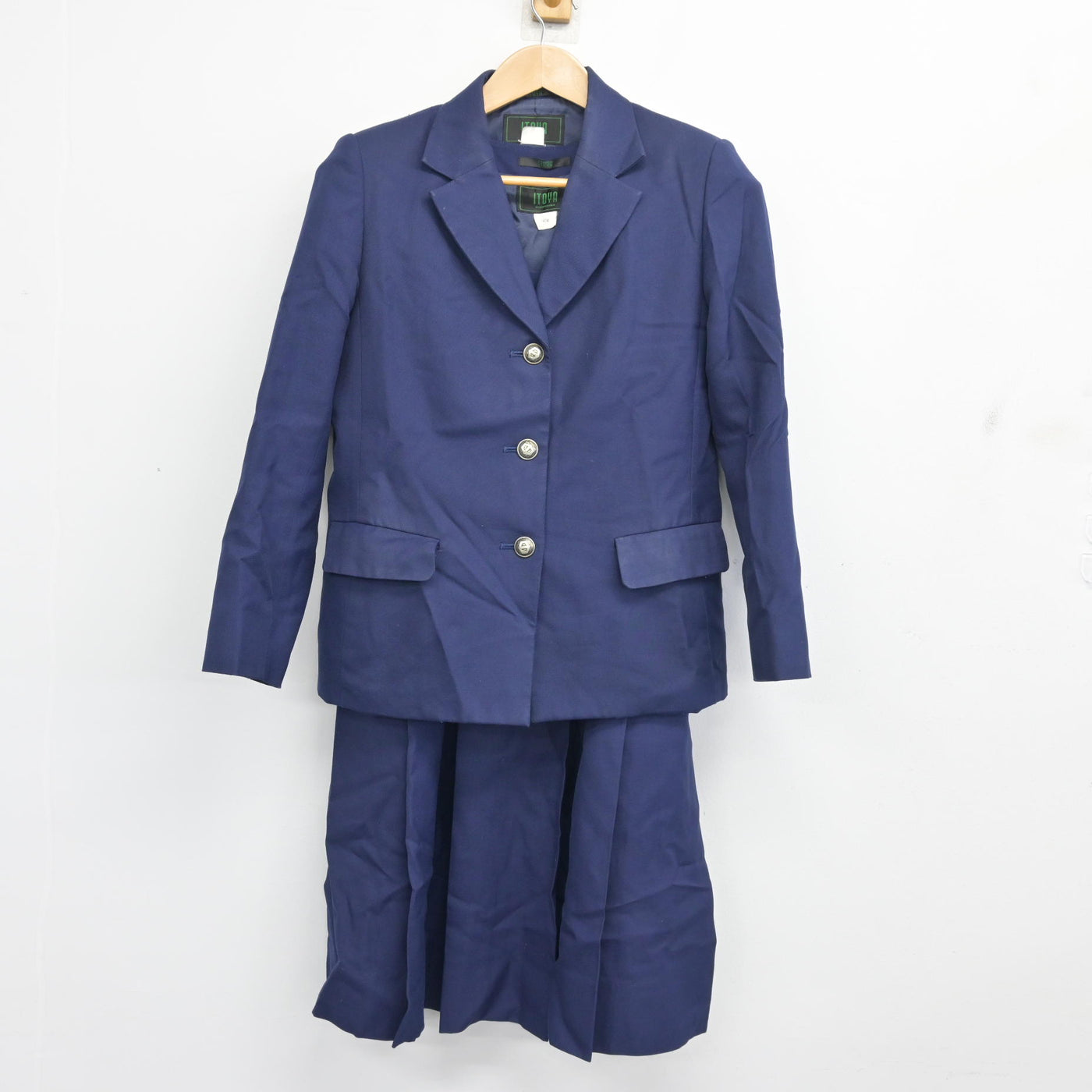 【中古】広島県 己斐中学校/旧制服 女子制服 2点 (ブレザー・ジャンパースカート) sf103485