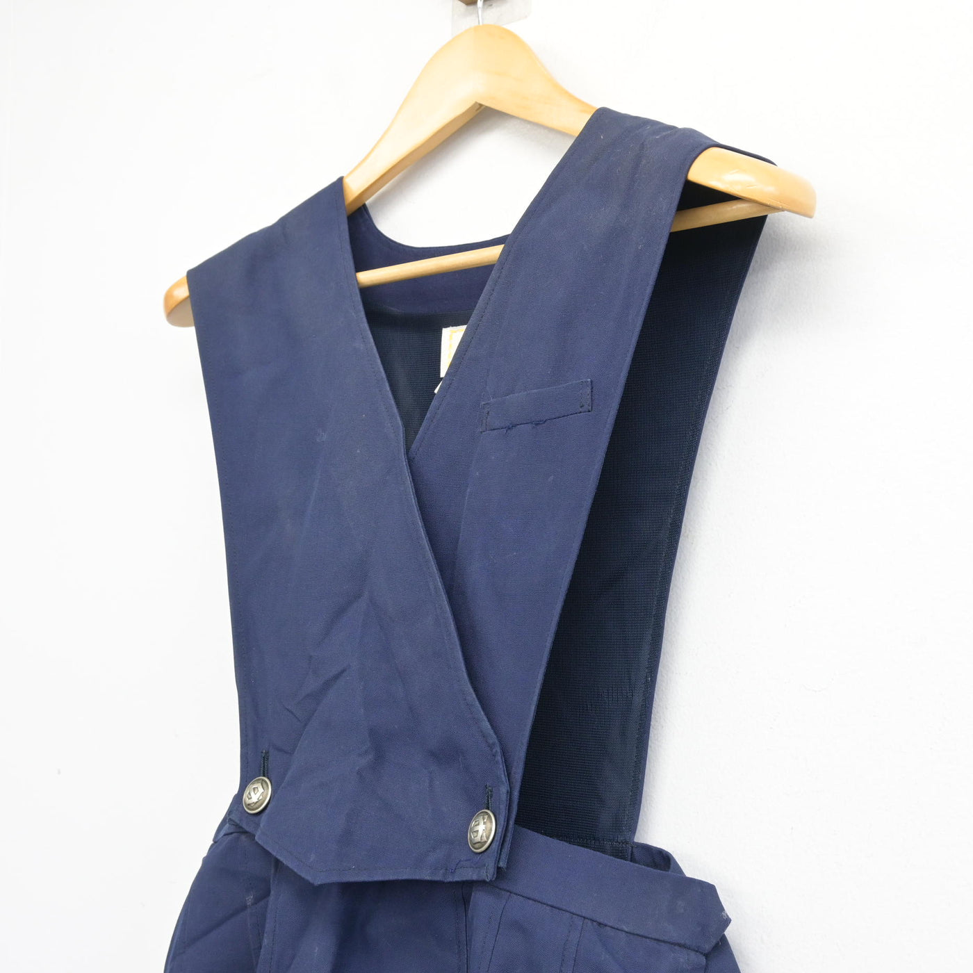 【中古】広島県 己斐中学校/旧制服 女子制服 1点 (ジャンパースカート) sf103486