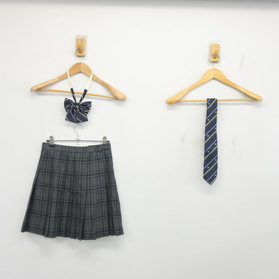 【中古】東京都 鷺宮高等学校 女子制服 3点 (スカート) sf103489
