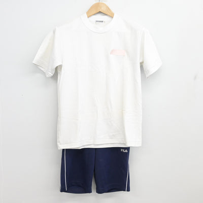 【中古】東京都 鷺宮高等学校 女子制服 2点 (体操服 上・体操服 下) sf103491
