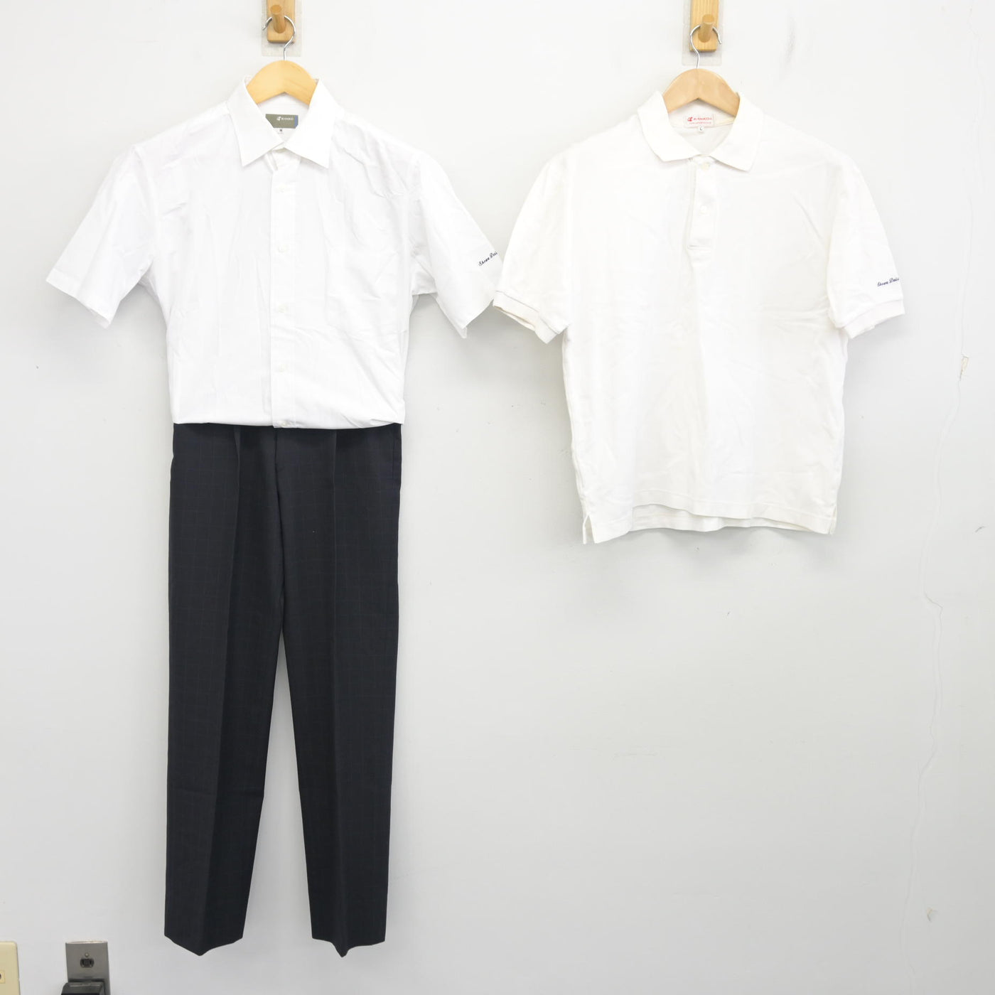 【中古】東京都  昭和第一学園高等学校 男子制服 3点 (シャツ・シャツ・ズボン) sf103506