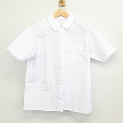【中古】茨城県 小川南中学校 女子制服 2点 (シャツ・ジャンパースカート) sf103509