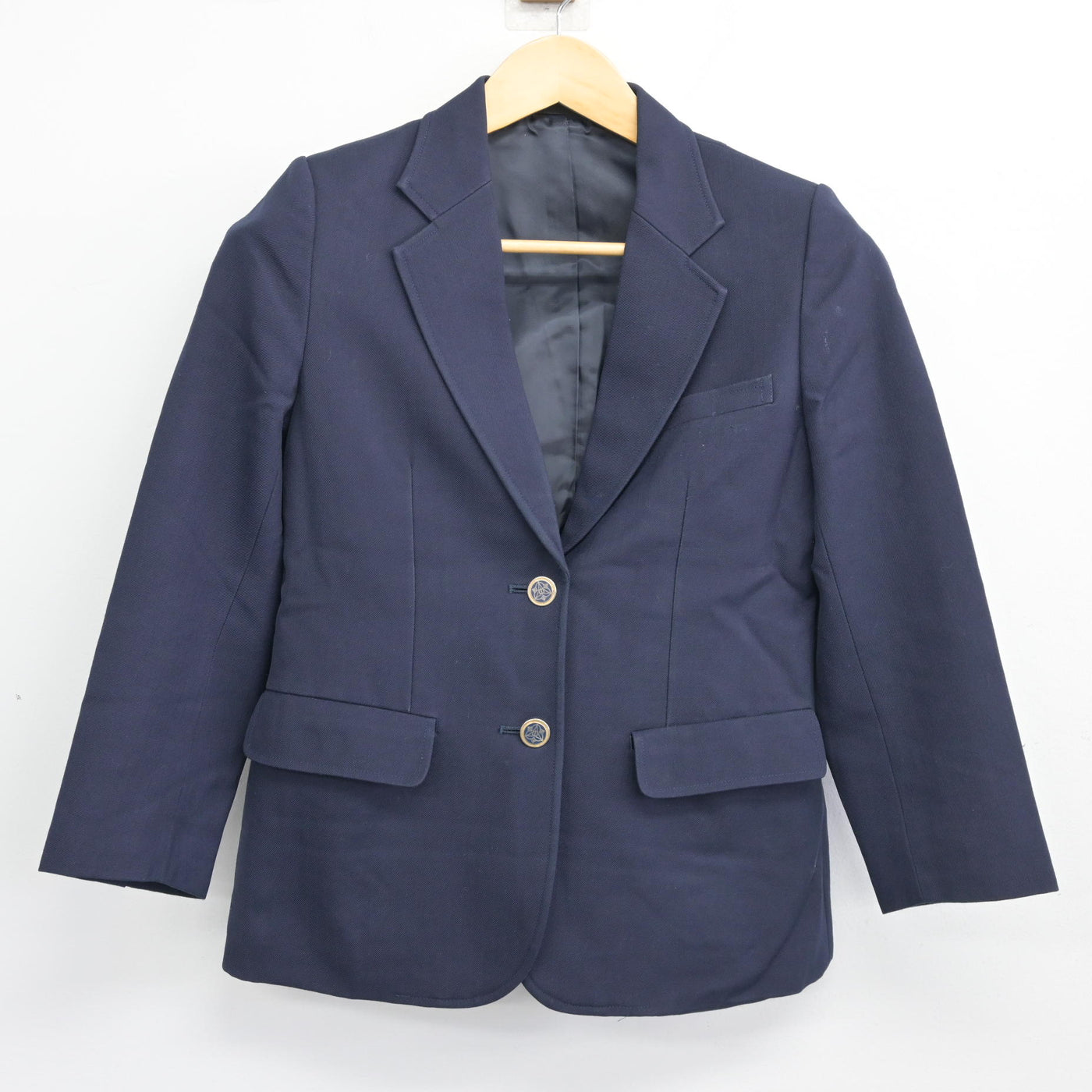 【中古】北海道 上野幌中学校 女子制服 3点 (ブレザー・スカート) sf103513
