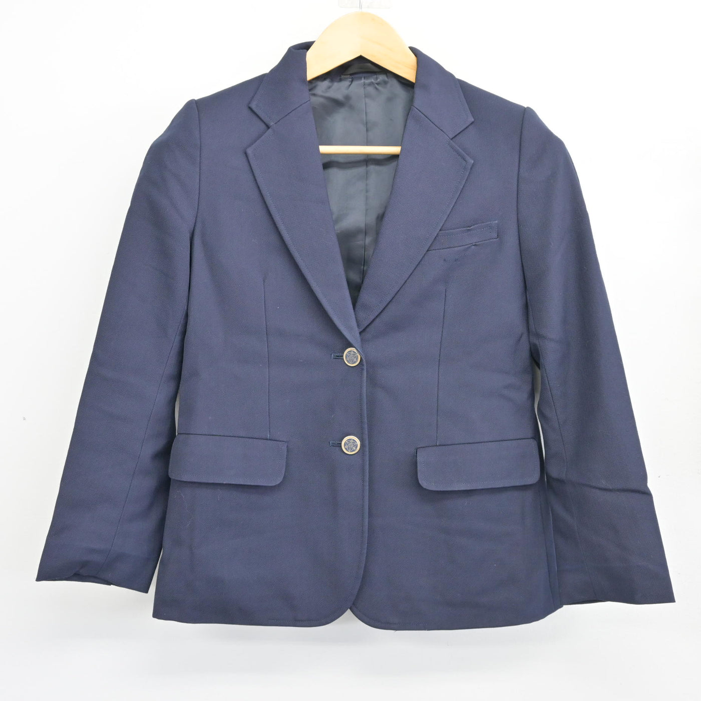 【中古】北海道 上野幌中学校 女子制服 3点 (ブレザー・ベスト) sf103514
