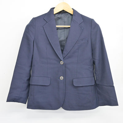 【中古】北海道 上野幌中学校 女子制服 3点 (ブレザー・ベスト) sf103514
