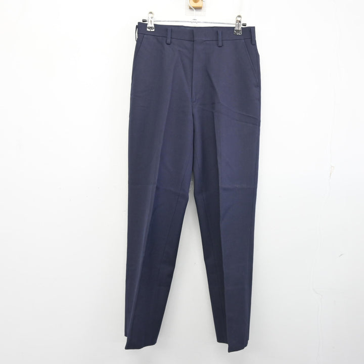 中古】北海道 上野幌中学校 男子制服 3点 (ブレザー・ズボン) sf103515 