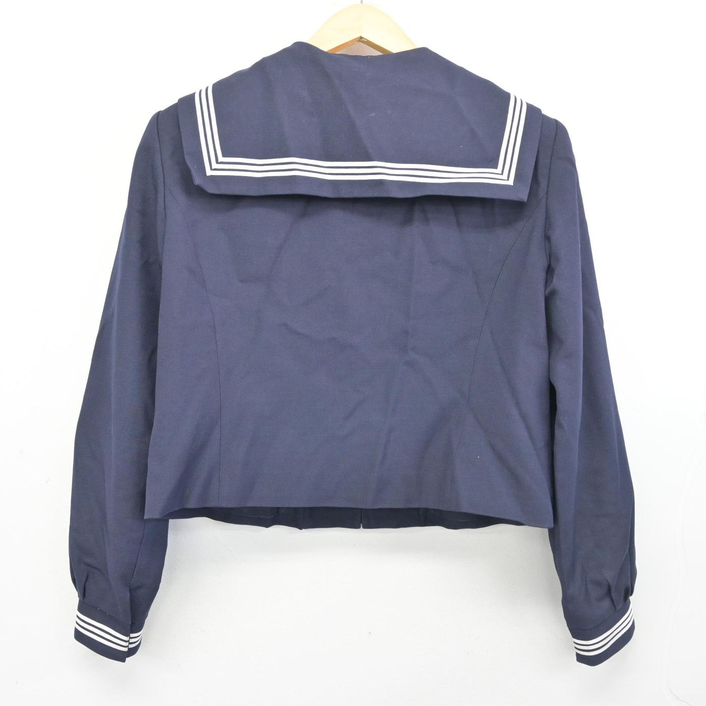 【中古】埼玉県 長野中学校 女子制服 3点 (セーラー服・スカート) sf103516