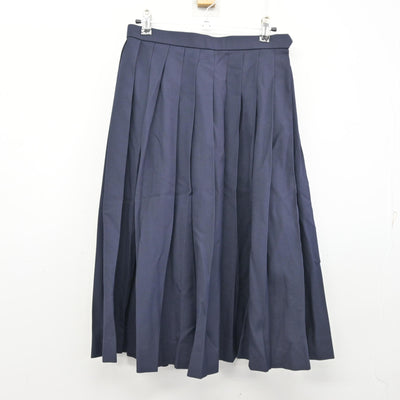 【中古】埼玉県 長野中学校 女子制服 3点 (セーラー服・スカート) sf103516