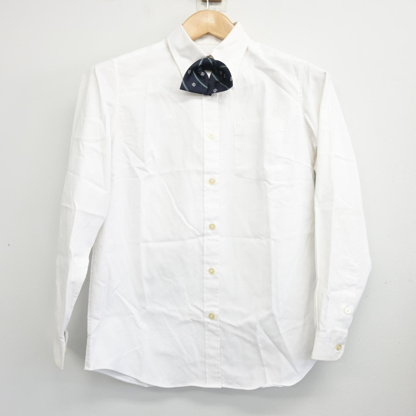 【中古】兵庫県 夙川高等学校 女子制服 5点 (ブレザー・シャツ・スカート) sf103524