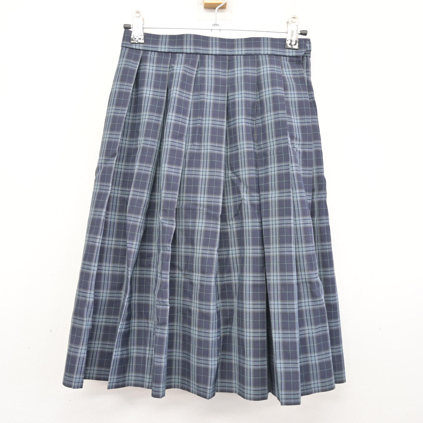 【中古】兵庫県 夙川高等学校 女子制服 3点 (ニットベスト・スカート) sf103526