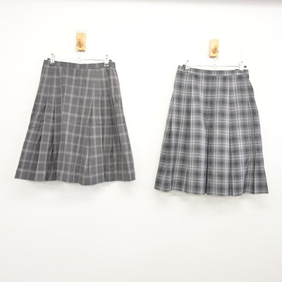 【中古】宮崎県 宮崎学園高等学校 女子制服 3点 (ブレザー・スカート・スカート) sf103530