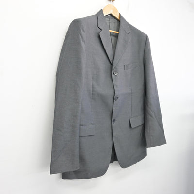 【中古】宮崎県 宮崎学園高等学校 男子制服 1点 (ブレザー) sf103531