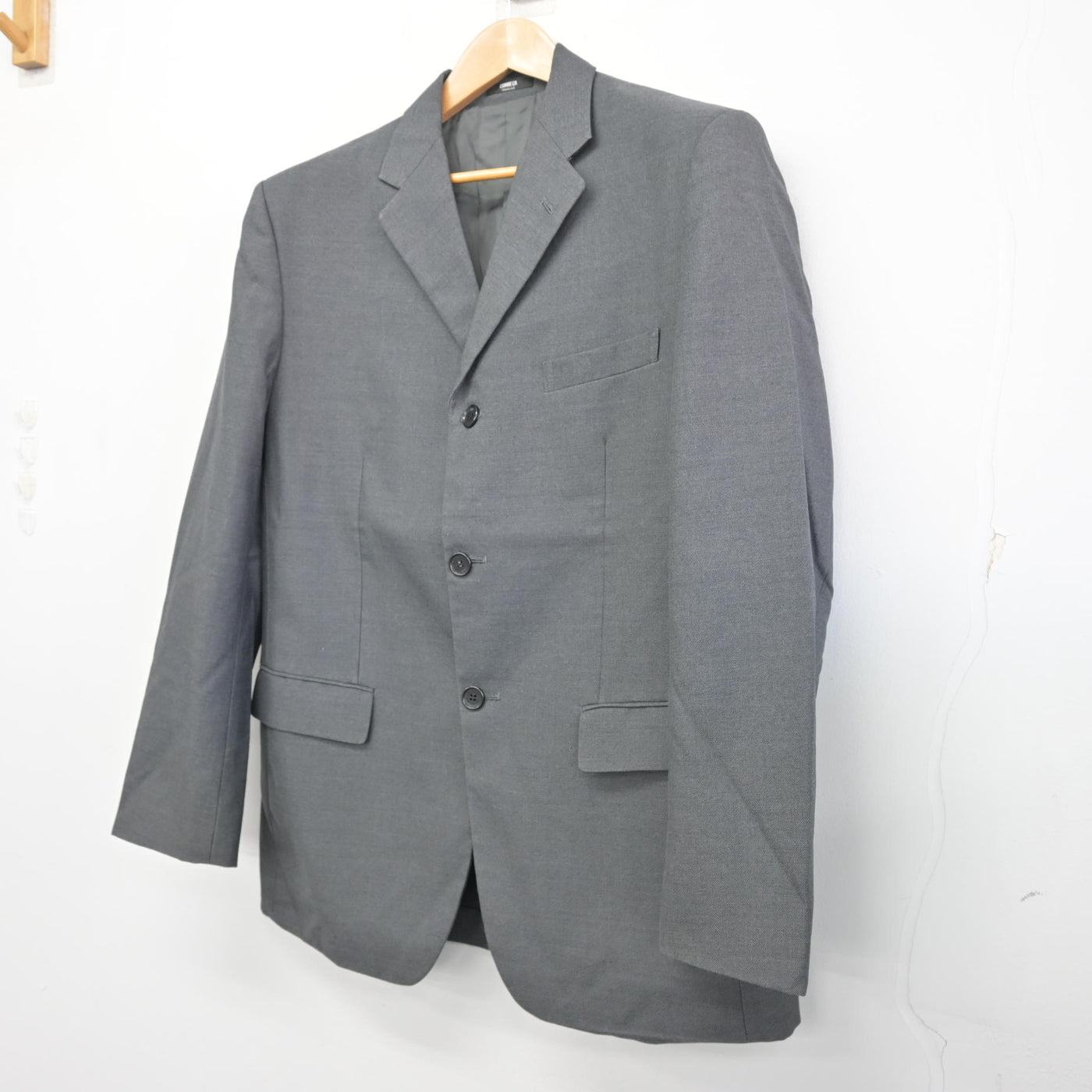 【中古】宮崎県 宮崎学園高等学校 男子制服 1点 (ブレザー) sf103531