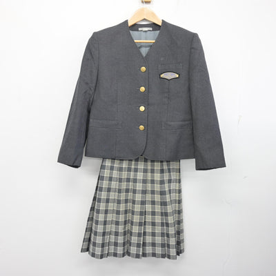 【中古】千葉県 昭和学院中学校 女子制服 3点 (ブレザー・スカート・スカート) sf103532