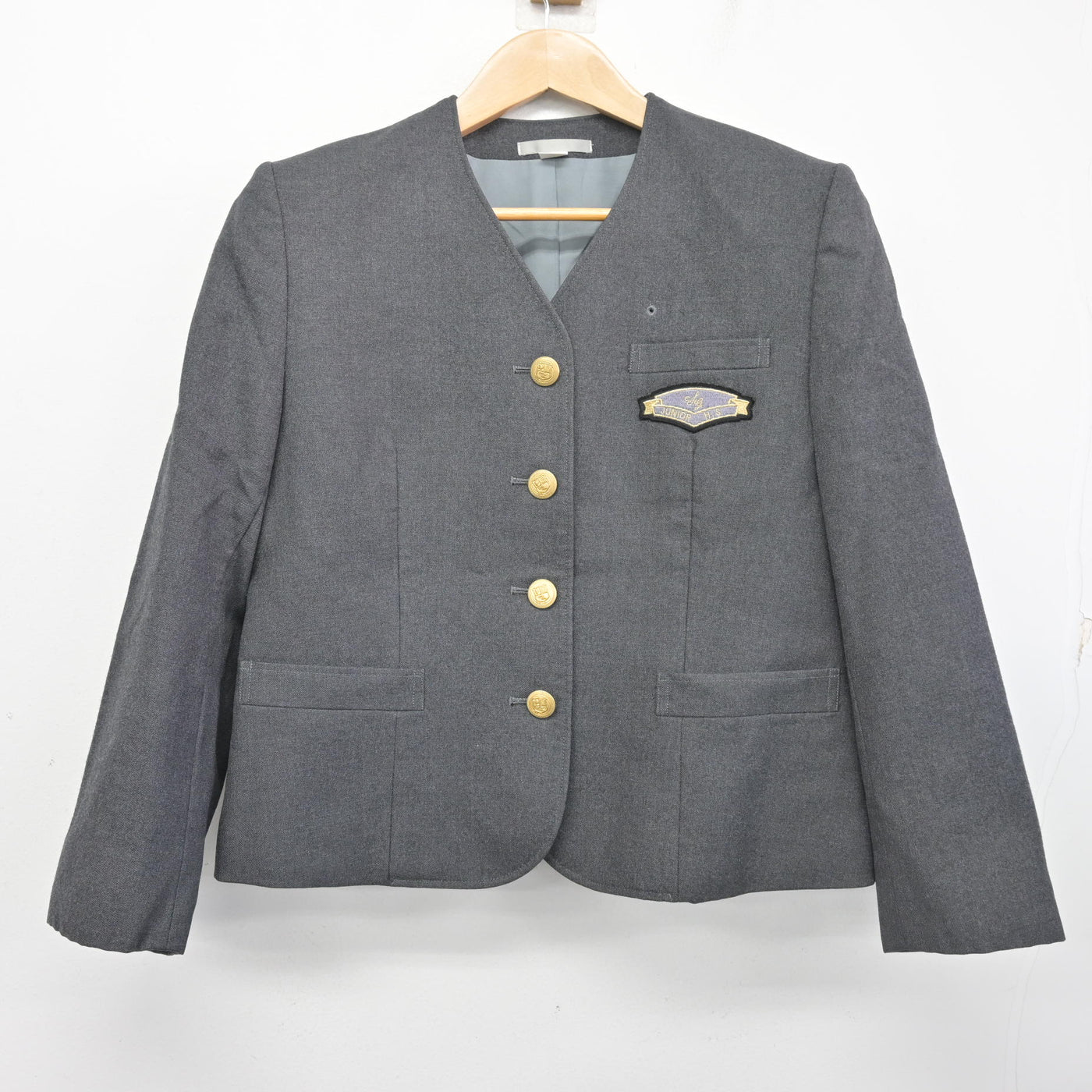 【中古】千葉県 昭和学院中学校 女子制服 3点 (ブレザー・スカート・スカート) sf103532