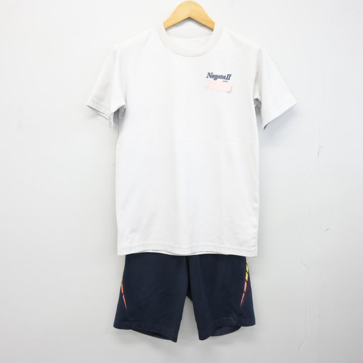〔取引中〕第二高校体操服一式 c23 福岡県 香椎第二中学校 体操服 体操着 半袖シャツ+長袖ジャージ