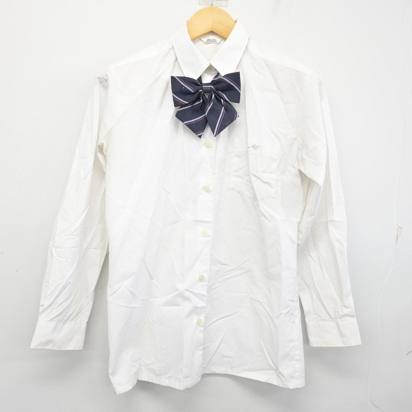 【中古】神奈川県 厚木西高等学校 女子制服 4点 (ブレザー・シャツ・スカート) sf103543