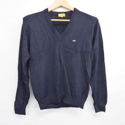 【中古】神奈川県 厚木西高等学校 女子制服 2点 (ニット・シャツ) sf103544