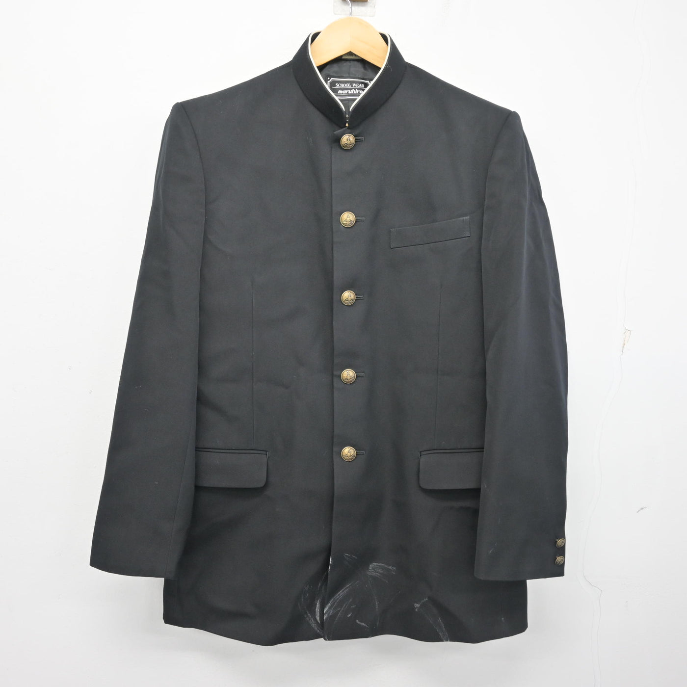 【中古】埼玉県 所沢西高等学校 男子制服 1点 (学ラン) sf103552
