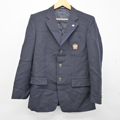 【中古】埼玉県 狭山ヶ丘高等学校 男子制服 4点 (ブレザー・ズボン) sf103553