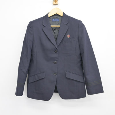 【中古】香川県 大手前丸亀中学・高等学校 女子制服 2点 (ブレザー・ズボン) sf103563