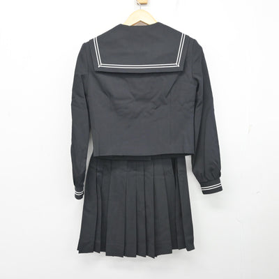 【中古】群馬県 桐生女子高等学校 女子制服 3点 (セーラー服・スカート) sf103568