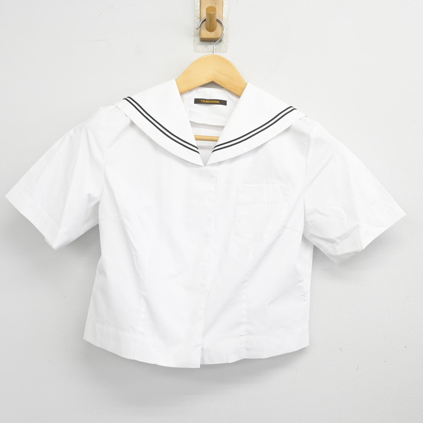 【中古】群馬県 桐生女子高等学校 女子制服 2点 (セーラー服・スカート) sf103569