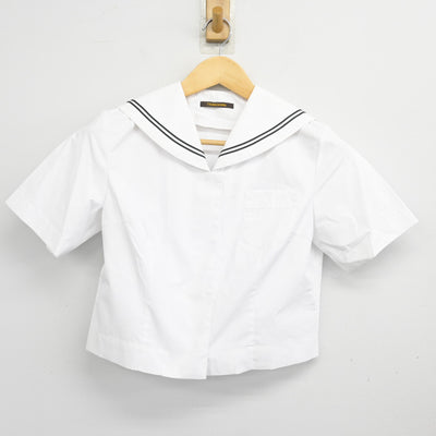【中古】群馬県 桐生女子高等学校 女子制服 2点 (セーラー服・スカート) sf103569