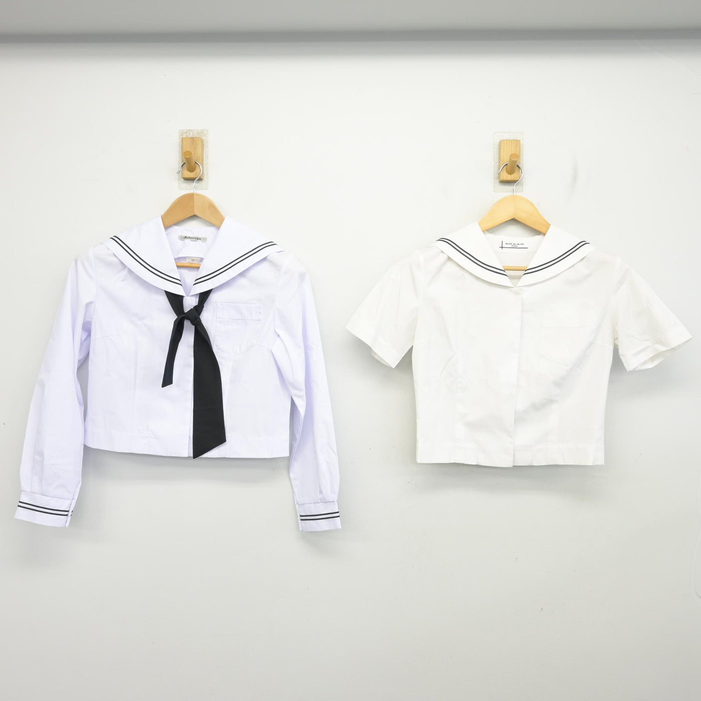 【中古】群馬県 桐生女子高等学校 女子制服 3点 (セーラー服・セーラー服) sf103570