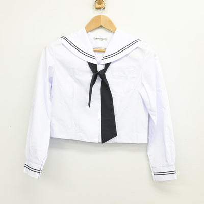 【中古】群馬県 桐生女子高等学校 女子制服 3点 (セーラー服・セーラー服) sf103570