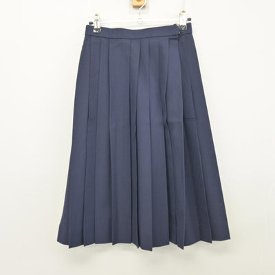 【中古】静岡県 磐田市立神明中学校 女子制服 2点 (セーラー服・スカート) sf103579