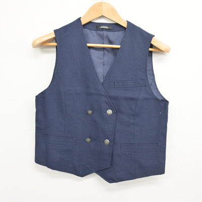 【中古】静岡県 静岡県立小山高等学校 女子制服 3点 (ブレザー・ベスト・スカート) sf103581