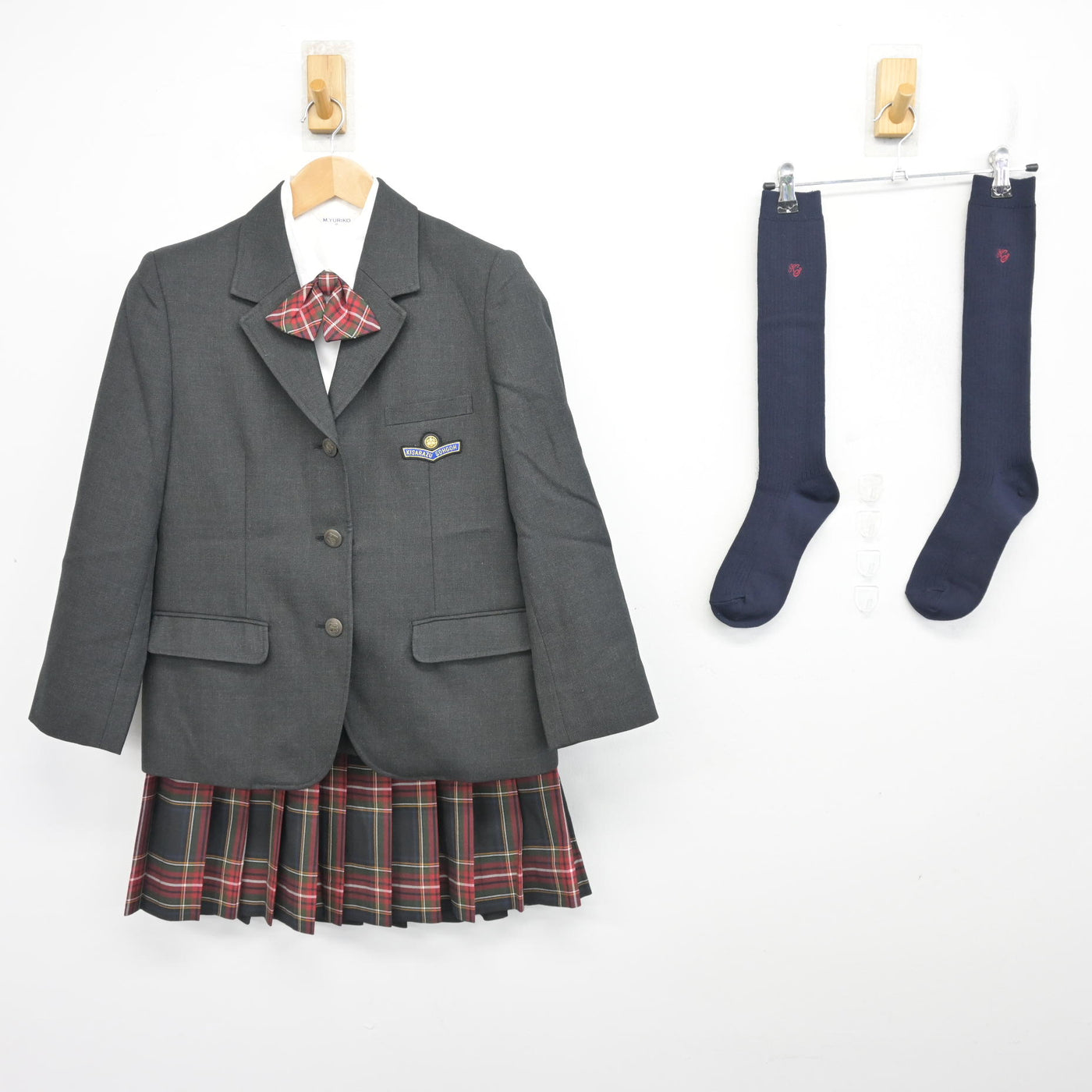 【中古】千葉県 木更津総合高等学校 女子制服 5点 (ブレザー・シャツ・スカート) sf103585
