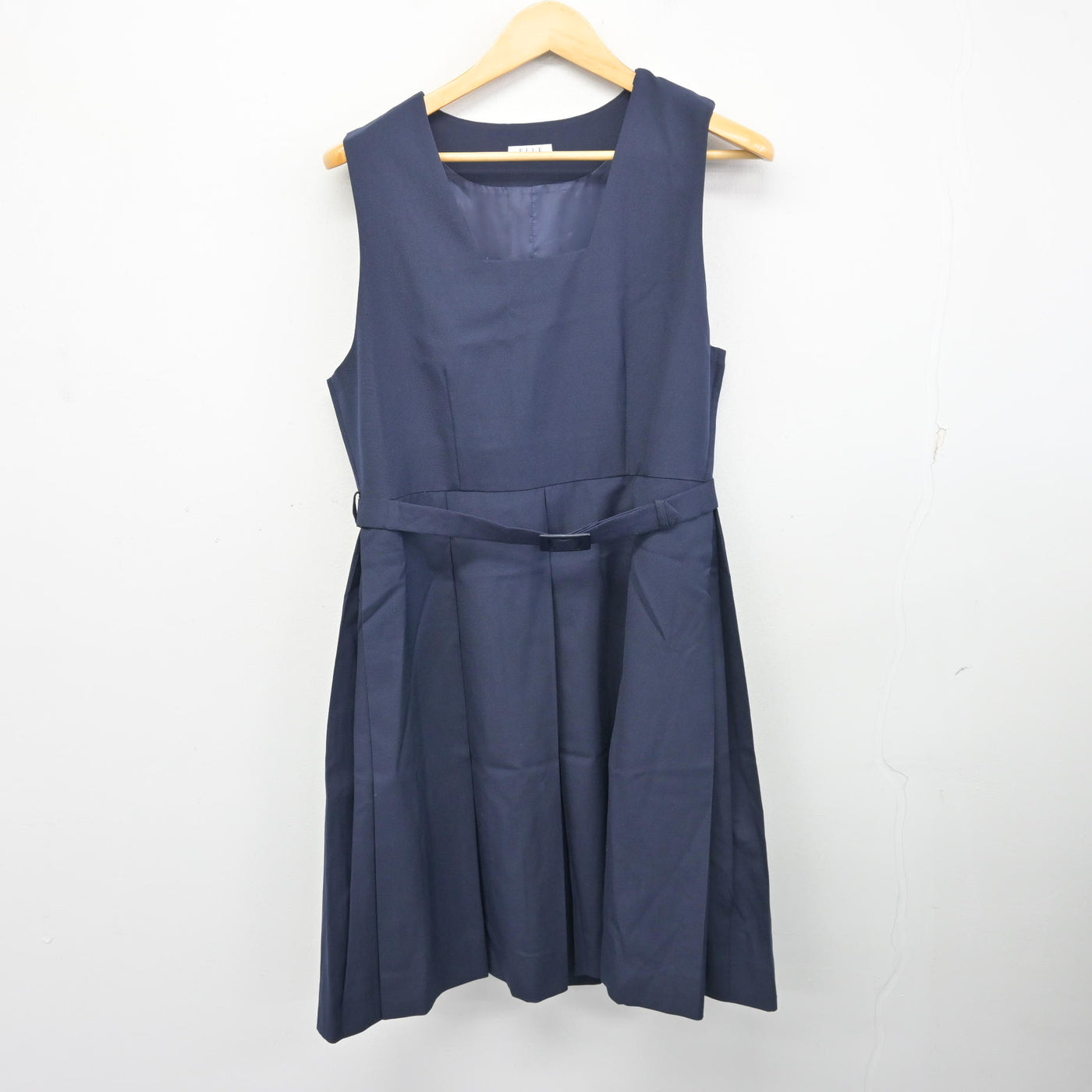 【中古】茨城県 水戸市立第四中学校 女子制服 2点 (ブレザー・ジャンパースカート) sf103589