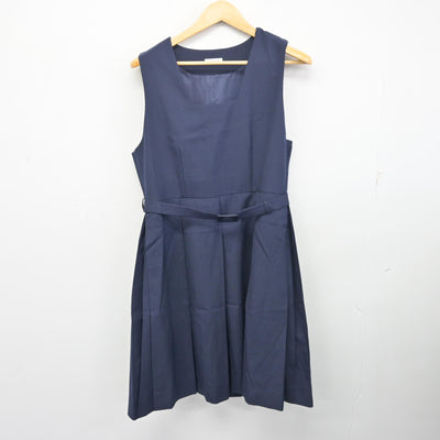 【中古】茨城県 水戸市立第四中学校 女子制服 2点 (ブレザー・ジャンパースカート) sf103589