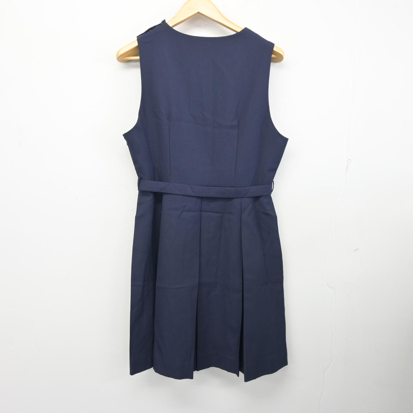 【中古】茨城県 水戸市立第四中学校 女子制服 2点 (ブレザー・ジャンパースカート) sf103589