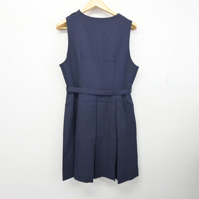 【中古】茨城県 水戸市立第四中学校 女子制服 2点 (ブレザー・ジャンパースカート) sf103589