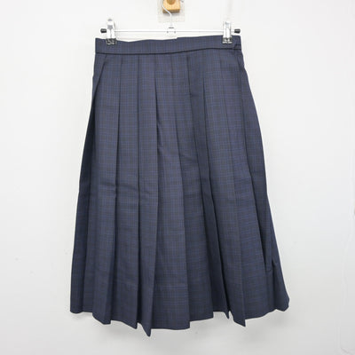 【中古】福岡県 福岡市内中学標準服 女子制服 4点 (ブレザー・シャツ・スカート) sf103605