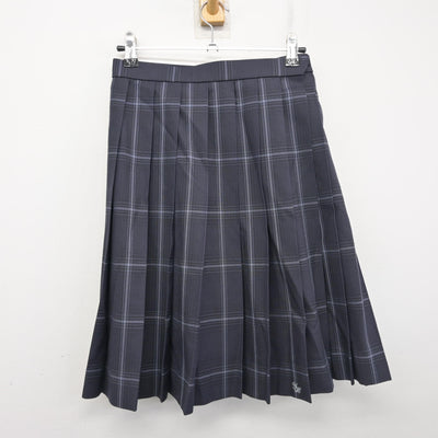 【中古】東京都 雪谷高等学校 女子制服 5点 (ブレザー・スカート) sf103613