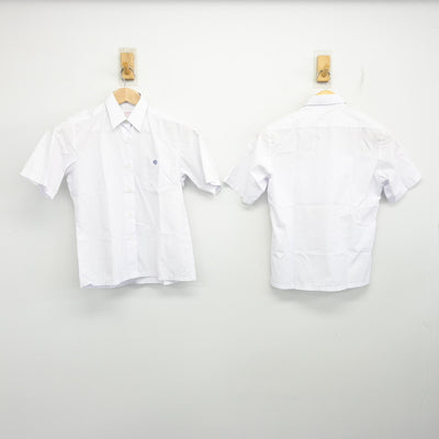 【中古】東京都 雪谷高等学校 女子制服 3点 (シャツ・スカート) sf103614