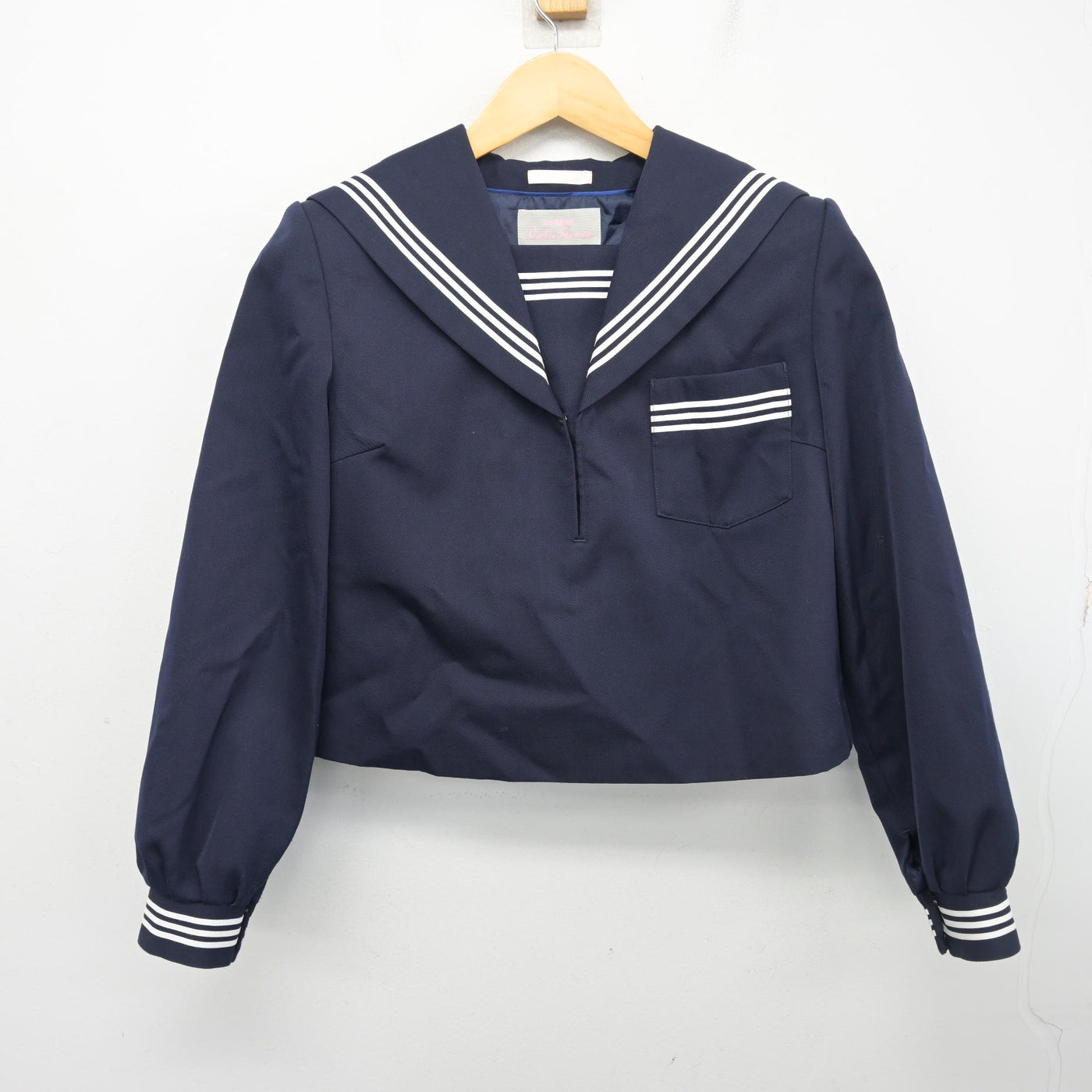 【中古】山口県 柳井高等学校 女子制服 2点 (セーラー服) sf103615