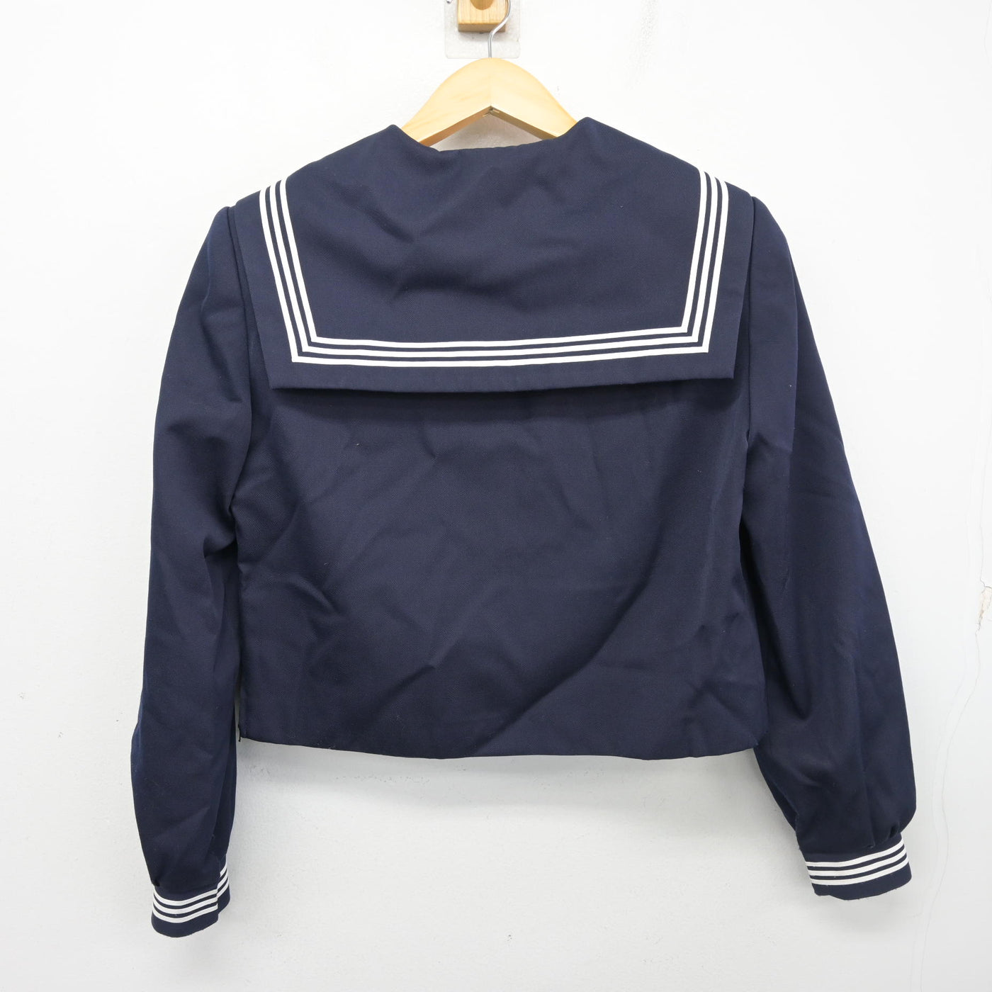 【中古】山口県 柳井高等学校 女子制服 2点 (セーラー服) sf103615