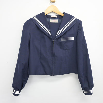 【中古】山口県 柳井高等学校 女子制服 2点 (セーラー服・セーラー服) sf103616
