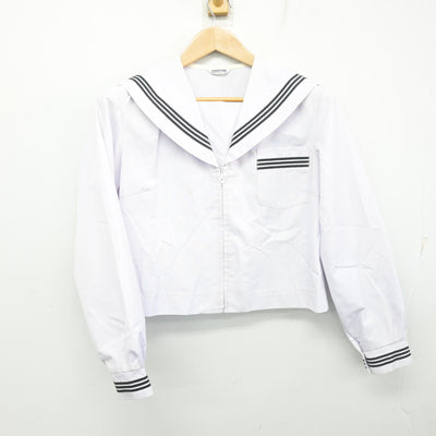 【中古】山口県 柳井高等学校 女子制服 2点 (セーラー服・セーラー服) sf103616