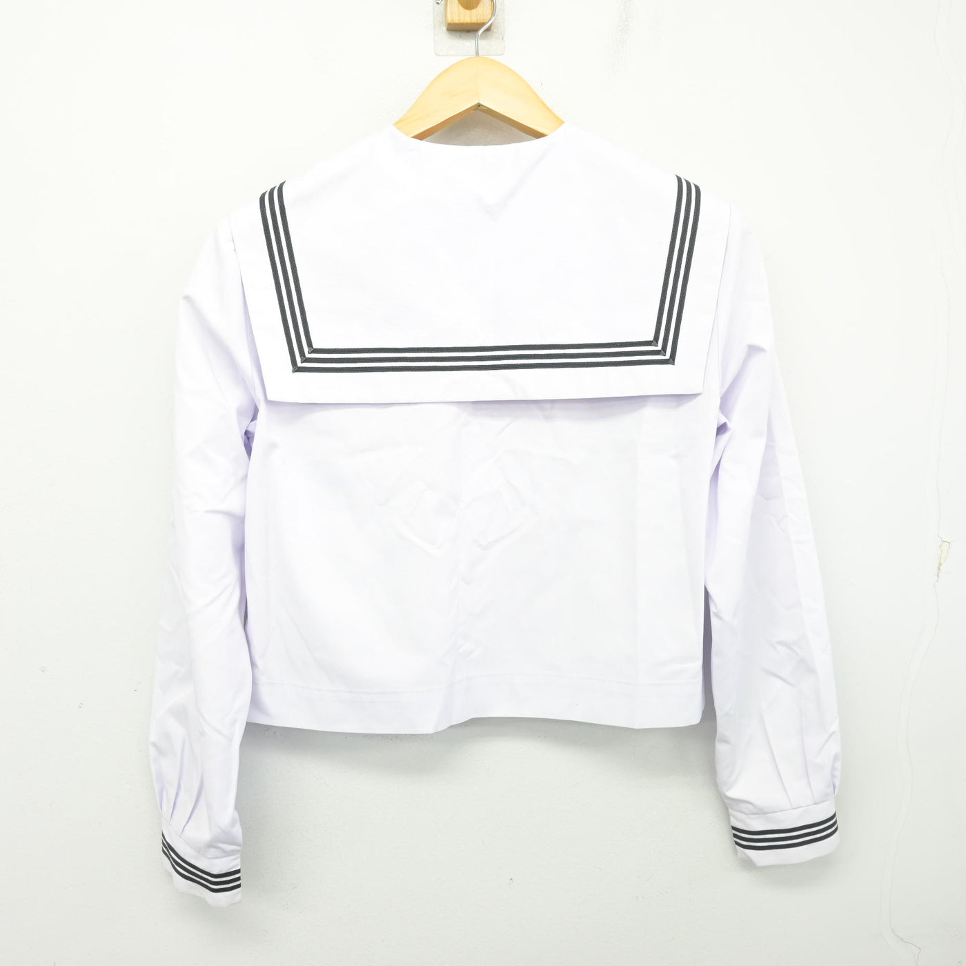 【中古】山口県 柳井高等学校 女子制服 2点 (セーラー服・スカート) sf103620