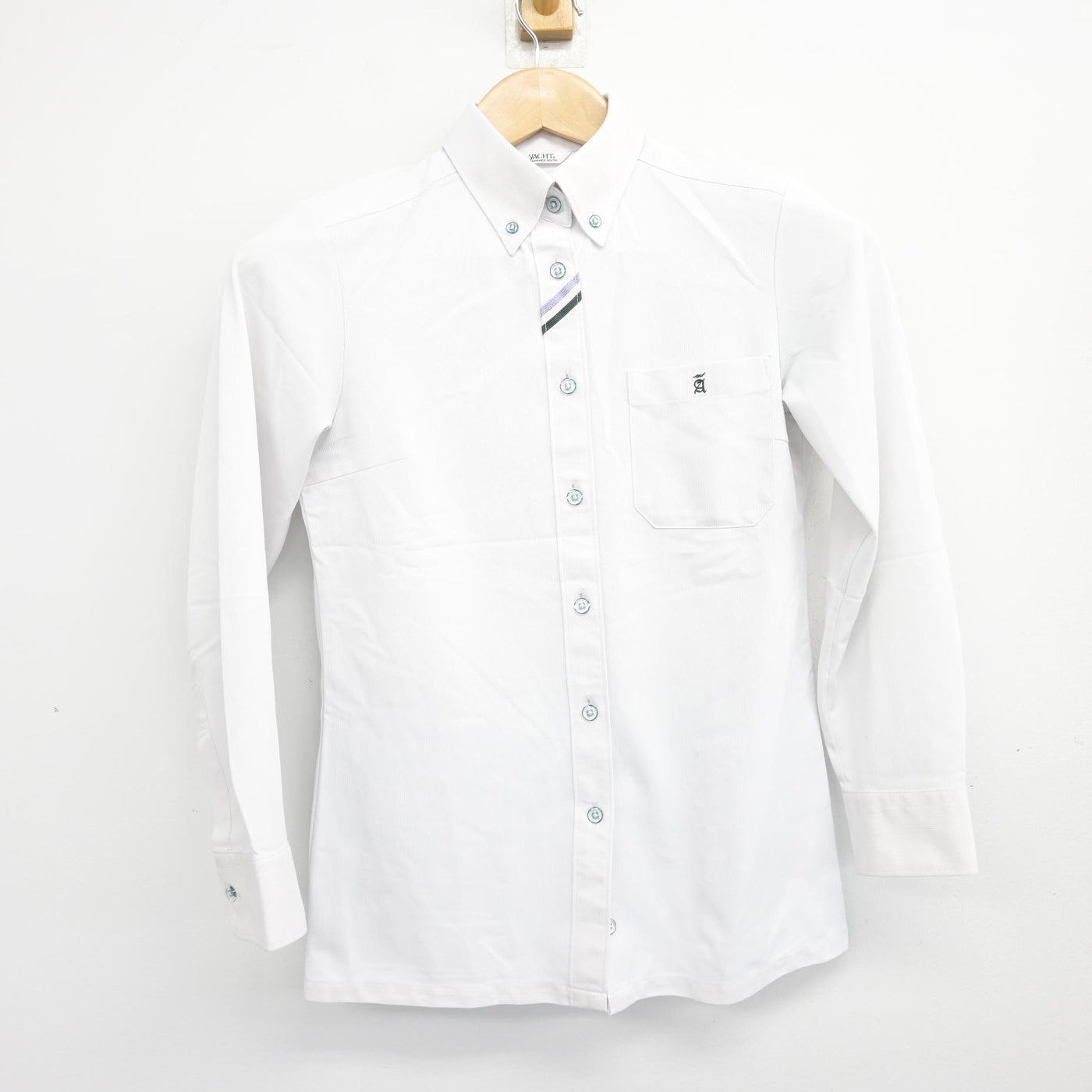 【中古】福岡県 青葉中学校 女子制服 2点 (シャツ・シャツ) sf103621