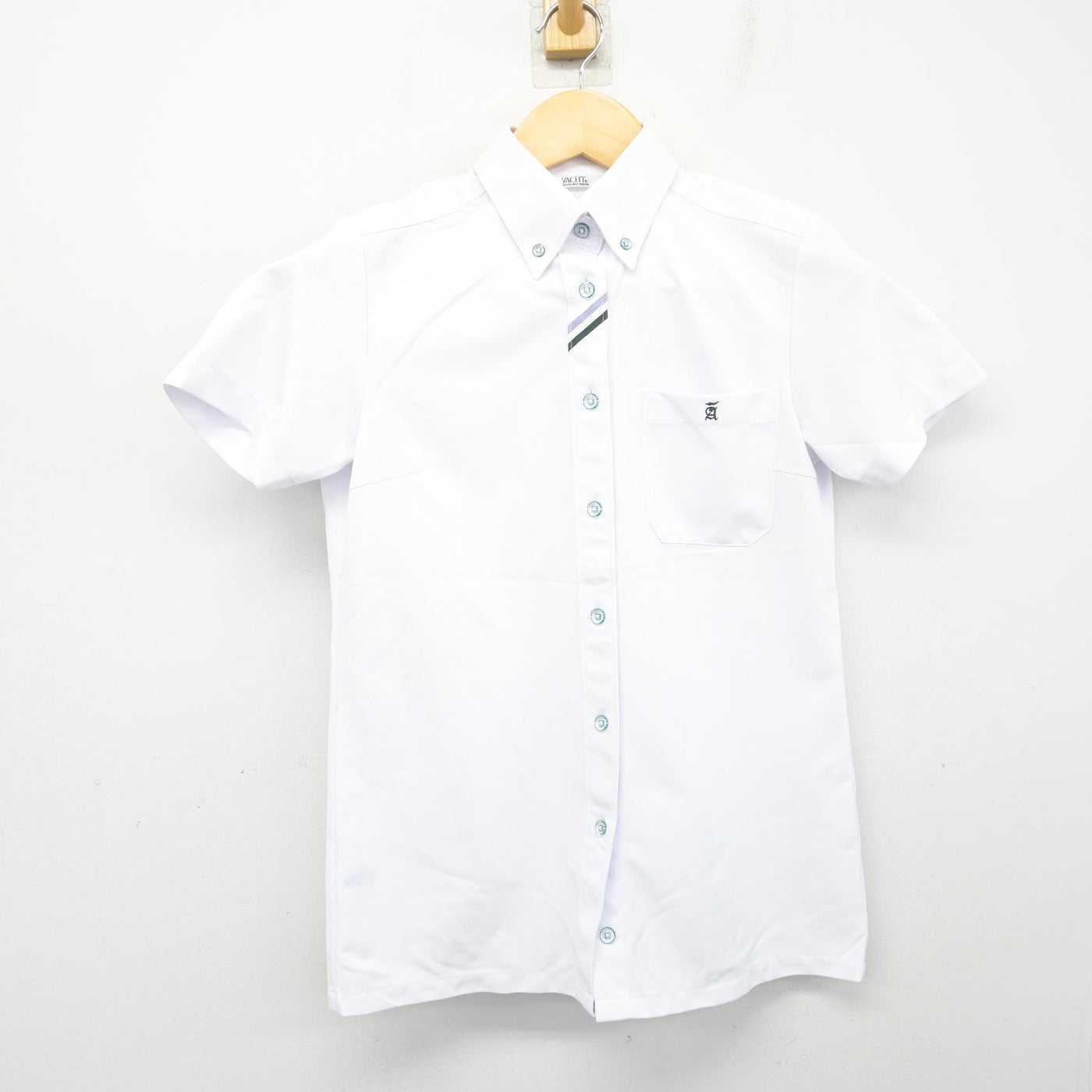 【中古】福岡県 青葉中学校 女子制服 2点 (シャツ・シャツ) sf103621